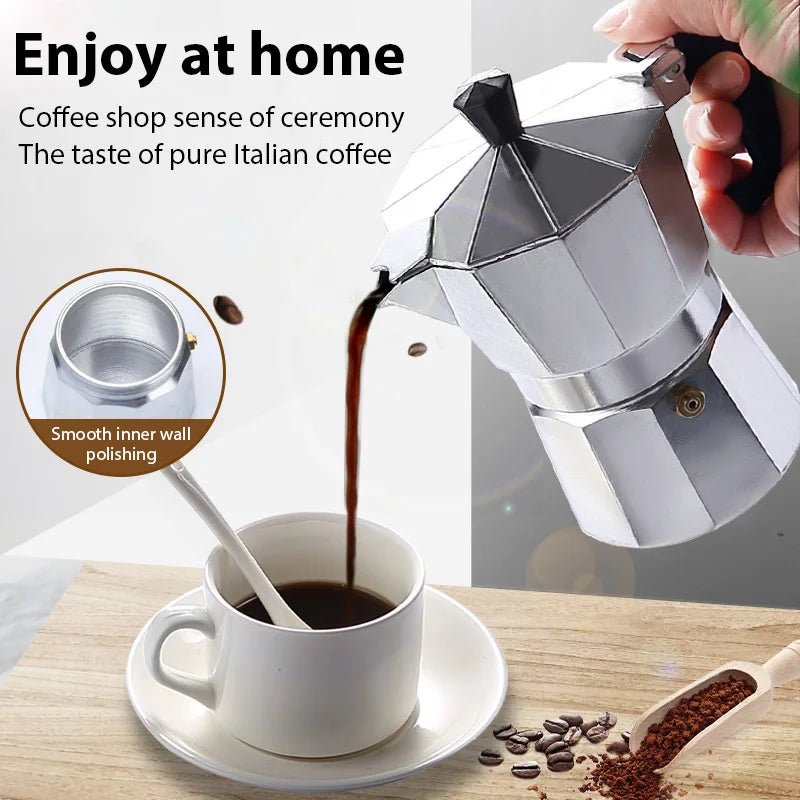 PureMoka Classic Aluminum Moka Pot 600ml
