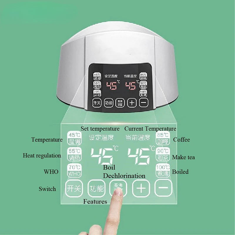PureMoka Smart Thermostatic Milk Warming Kettle 1.2L