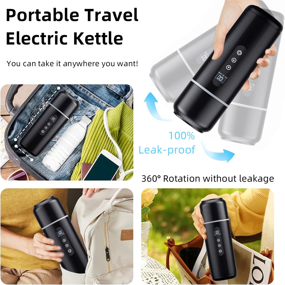 PureMoka Portable Car Heating Kettle 500ml